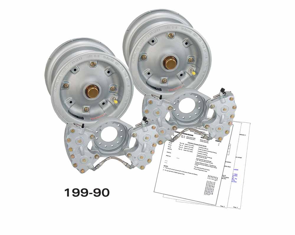 199-90 Wheel and Brake Conversion Kit