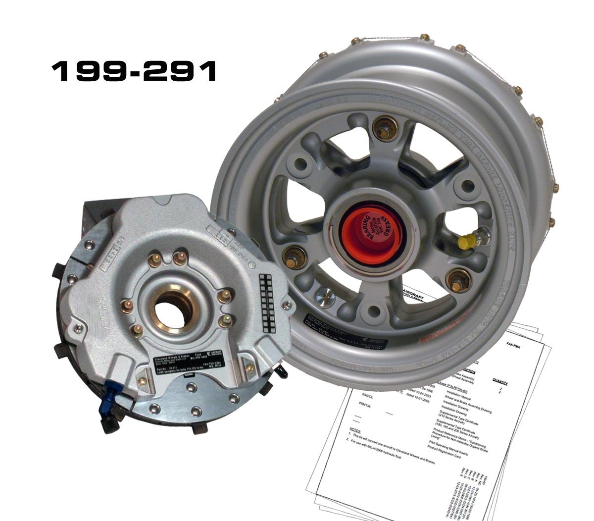 199-291 Wheel and Brake Conversion Kit